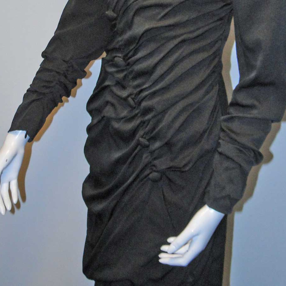 SCASSI BLACK DRESS - Picture 6 of 8